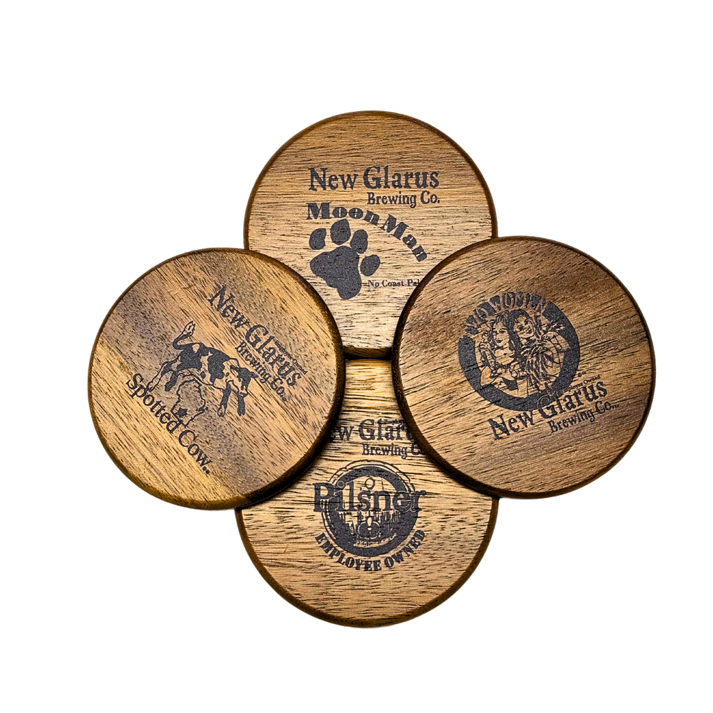 4pk Coaster - New Glarus Brewing Company