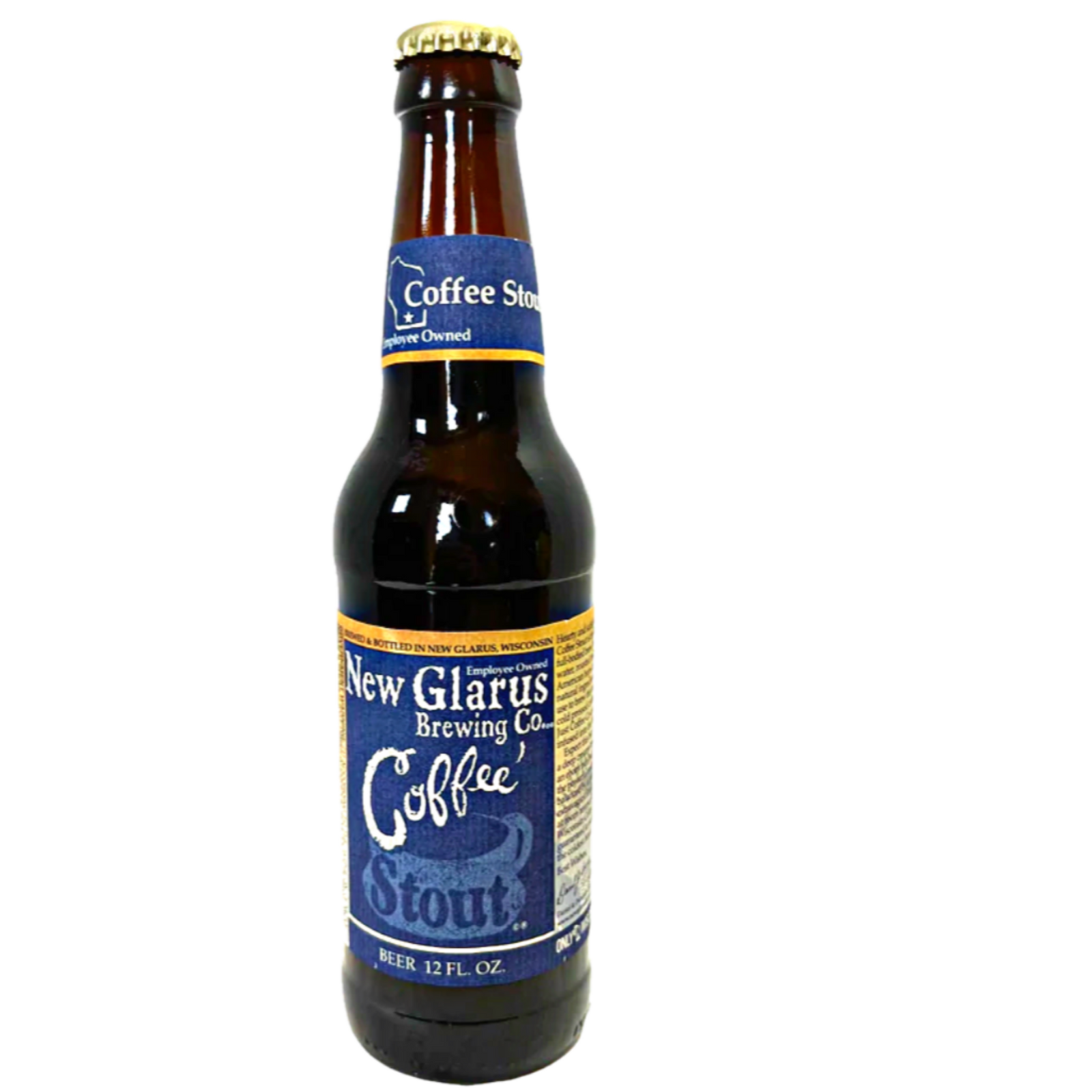 Bottle of New Glarus Coffee Stout