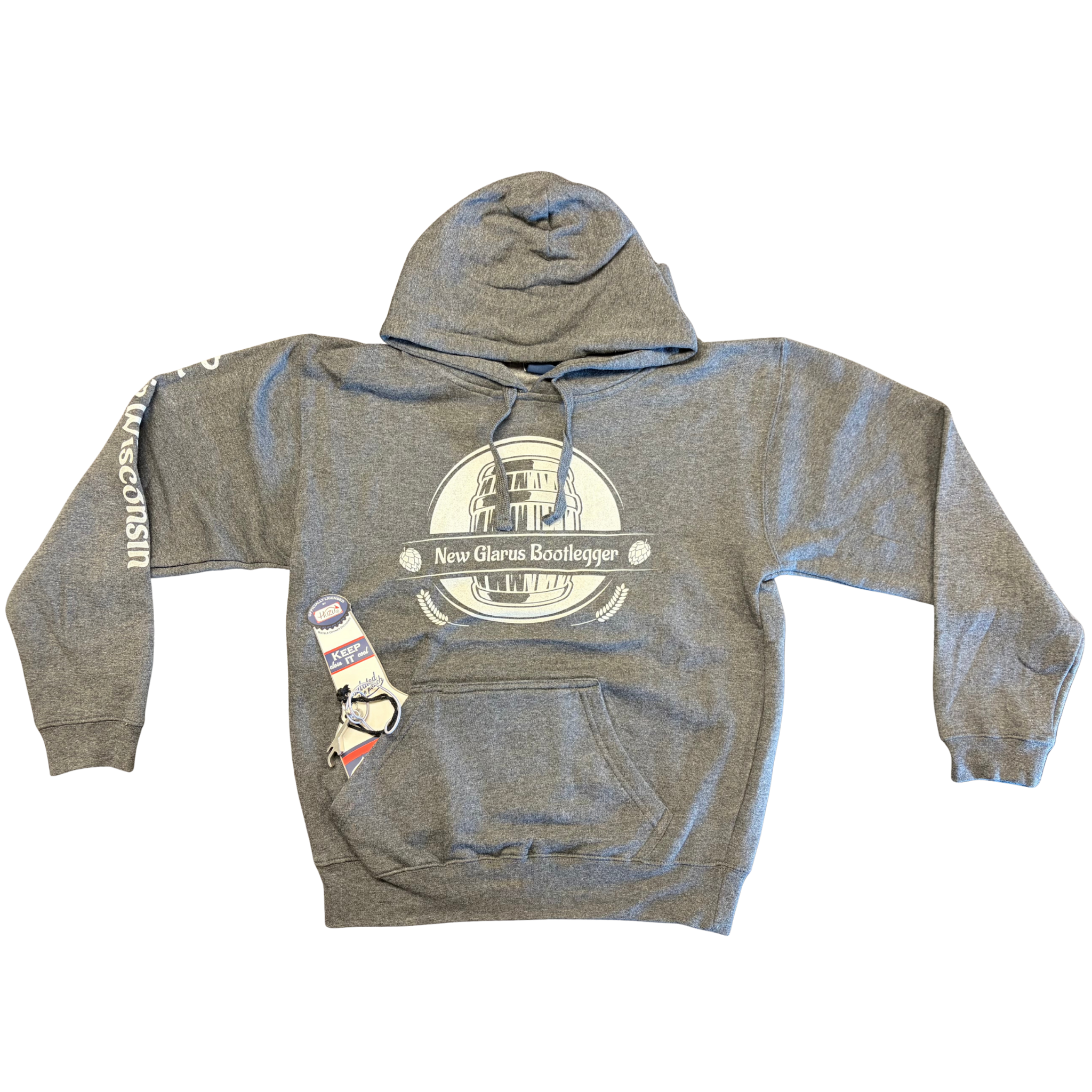 Bootlegger Hoodie - New Glarus Brewing Company Bootlegger Hoodie - New Glarus Brewing Company