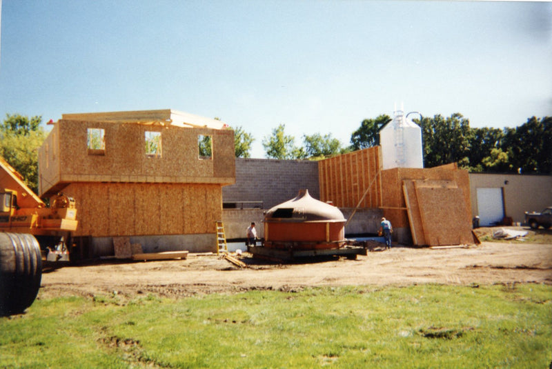 Construction of Riverside Brewery