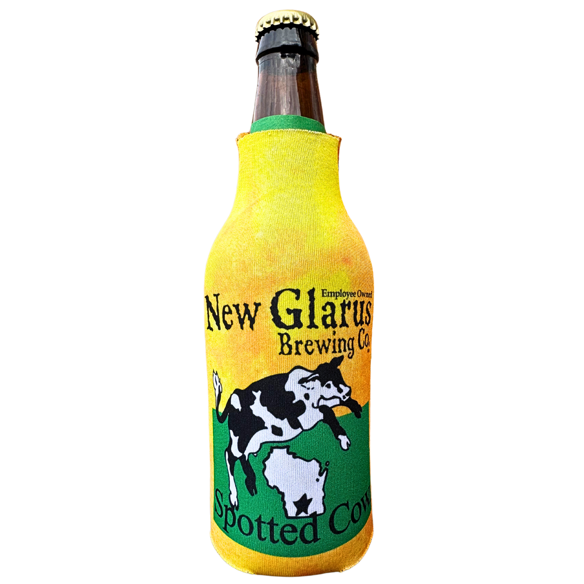 Spotted Cow Bottle Koozie