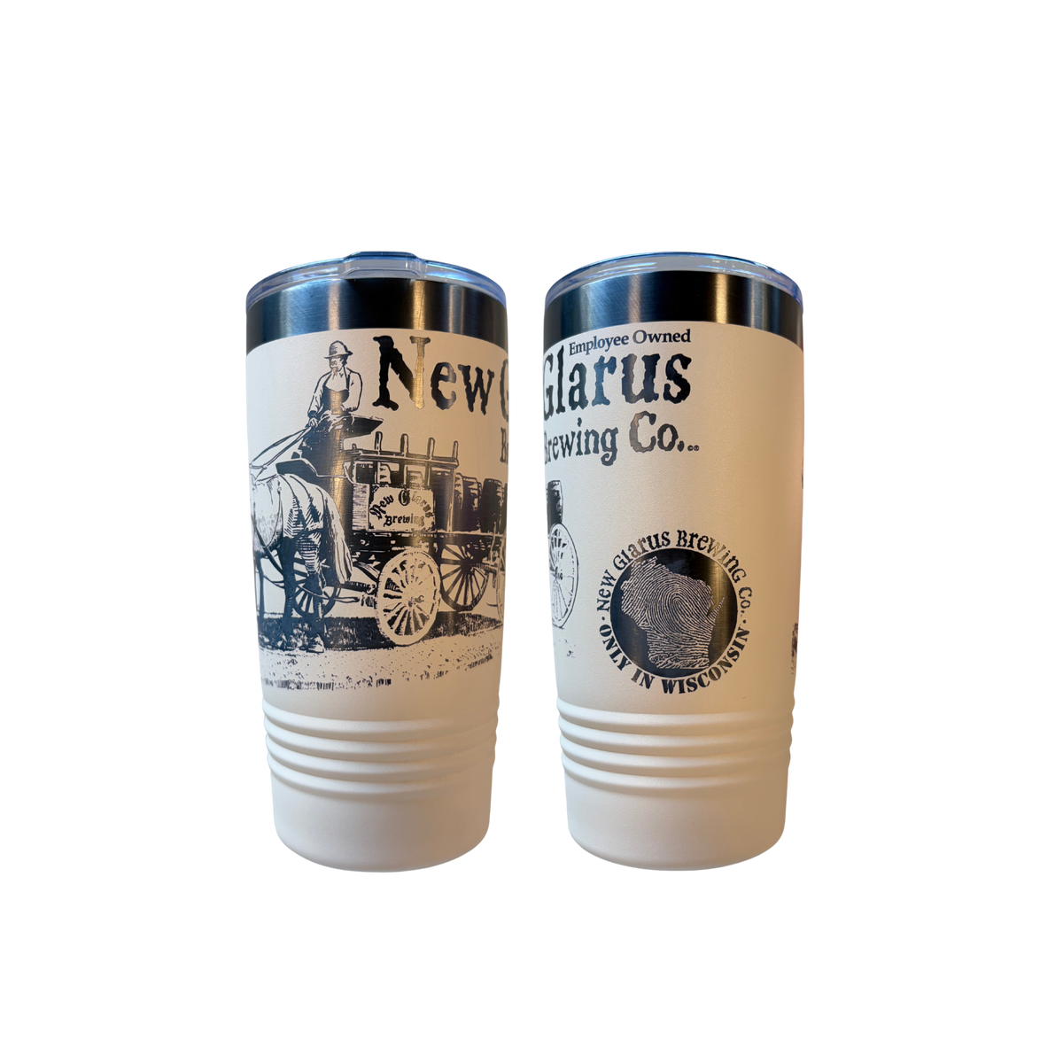 20 oz. Horse and Wagon Tumbler