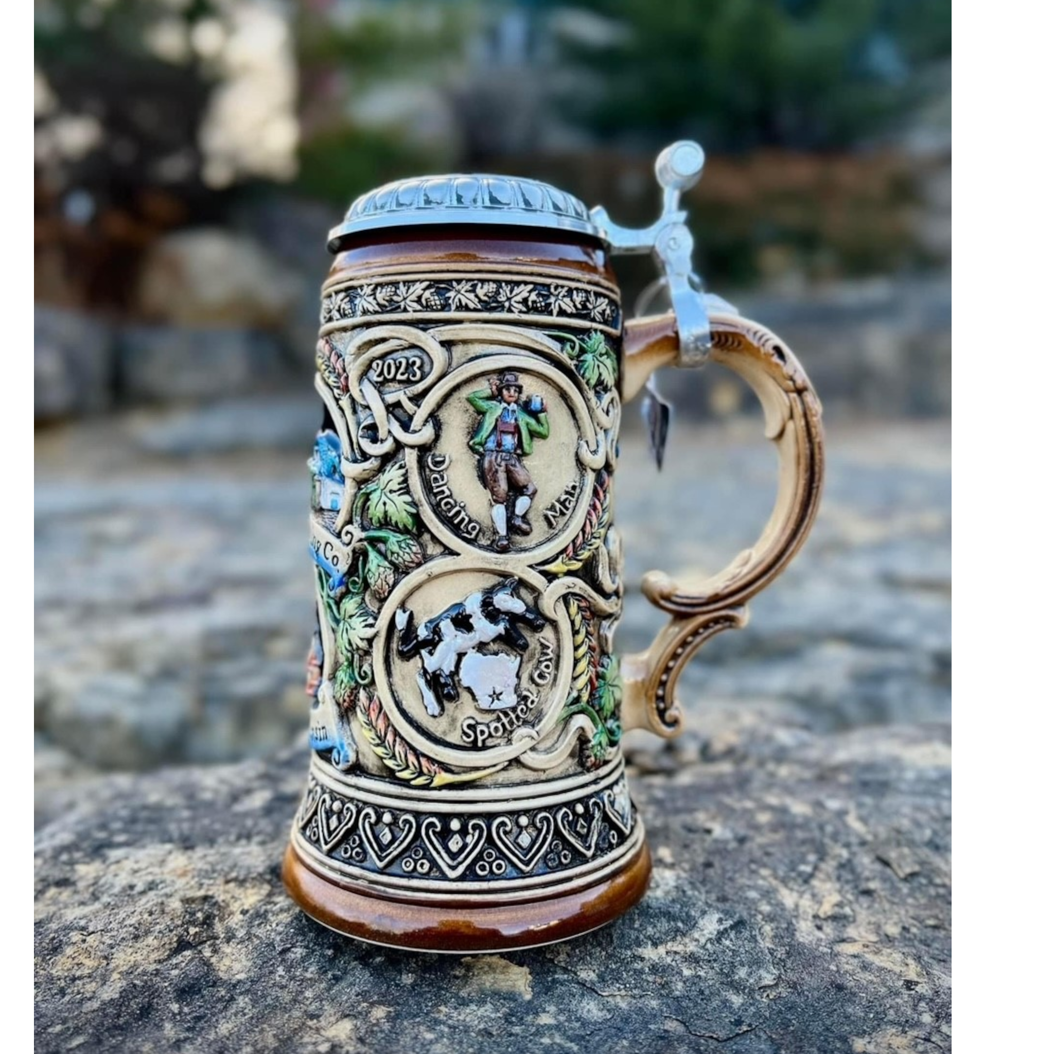 Customized beer deals stein