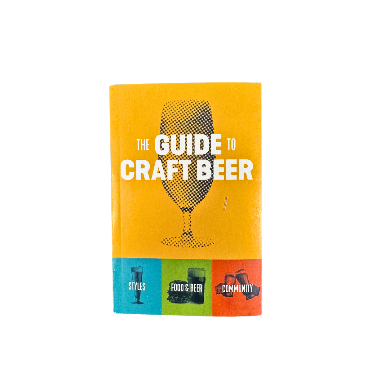 Guide to Craft Beer book. featuring beer styles, food pairing and more.