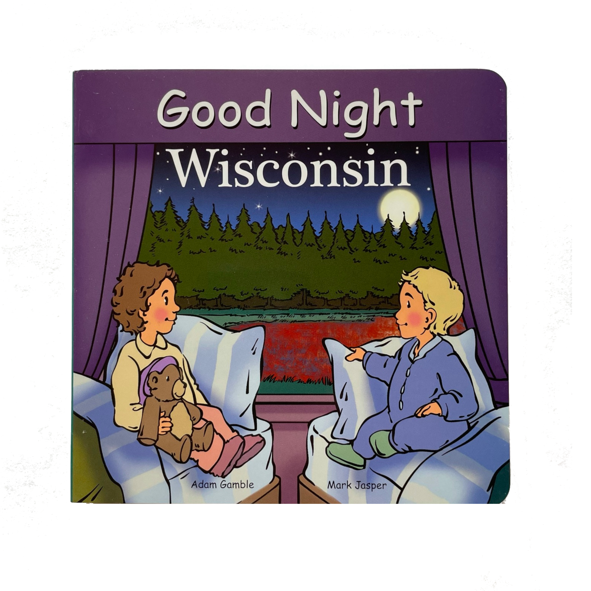 Children's board book "Goodnight Wisconsin" a cute story about Wisconsin.