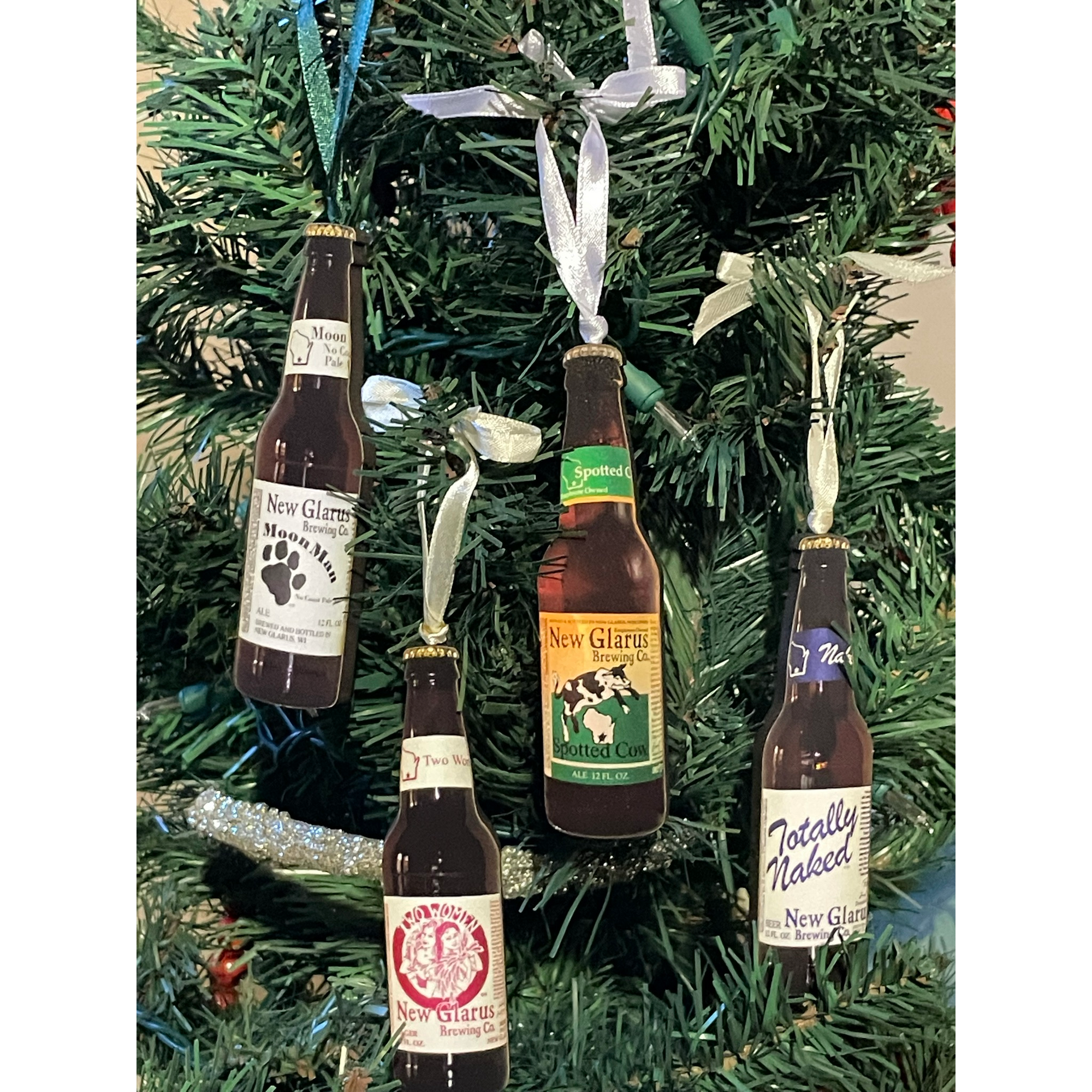 Beer Bottle Christmas Ornament